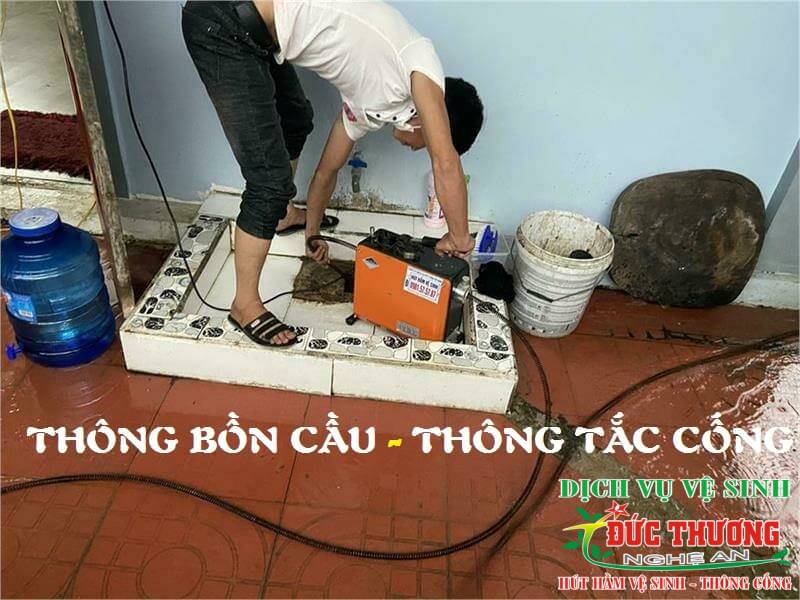 Thông Tắc Cống Xã Hưng Lộc, TP Vinh